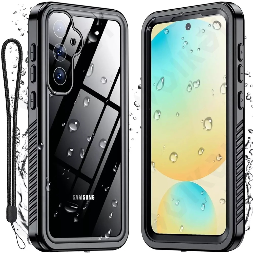 ShellBox Vodotesný IP68 kryt pre Samsung Galaxy S25 – čierny KF2346040