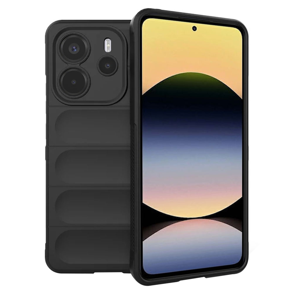 Techsuit Magic Shield Kryt pre Xiaomi Redmi Note 14 4G – čierny KF2346132