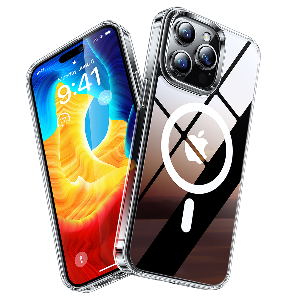Torras Diamond MagSafe Series kryt na iPhone 15 Pro Max – číry KF2344222