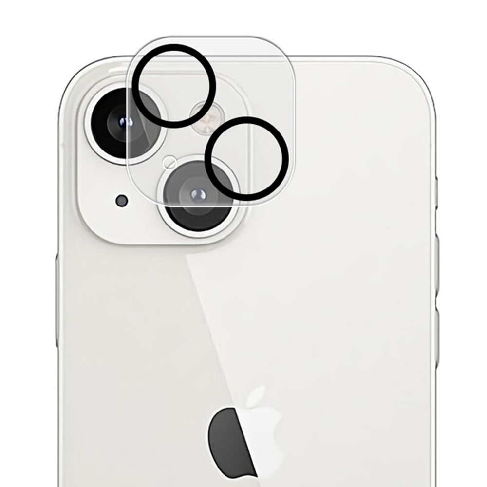 Lito S+ Camera Glass Protector sklo na kameru iPhone 14 / iPhone 14 Plus – čierno-priehľadné KF2310340