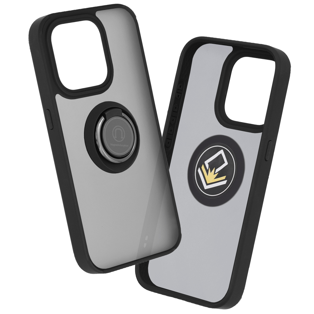 Techsuit Glinth kryt na iPhone 15 Pro – čierny KF2314102