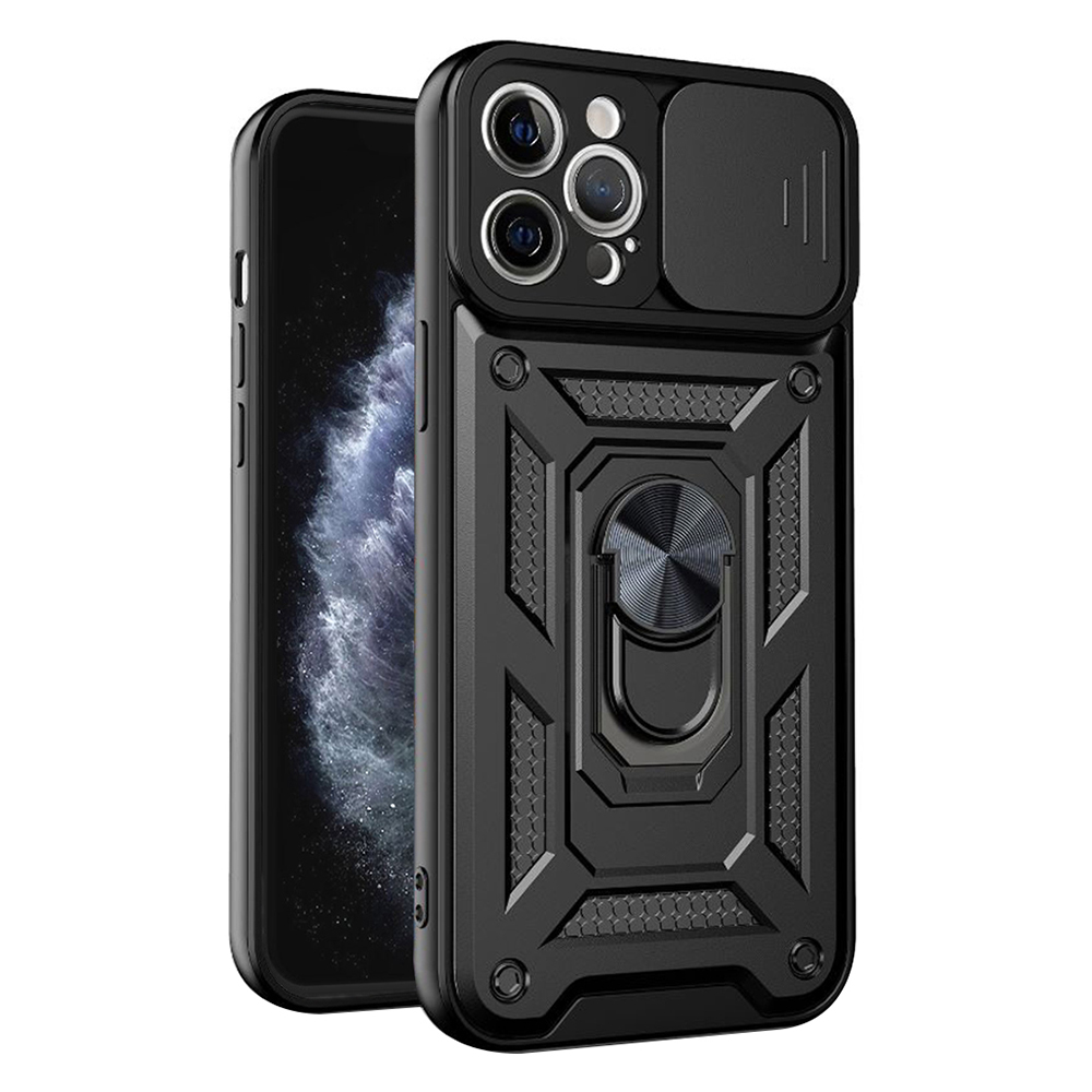 Techsuit CamShield Series kryt na iPhone 11 Pro Max – čierny KF2315405