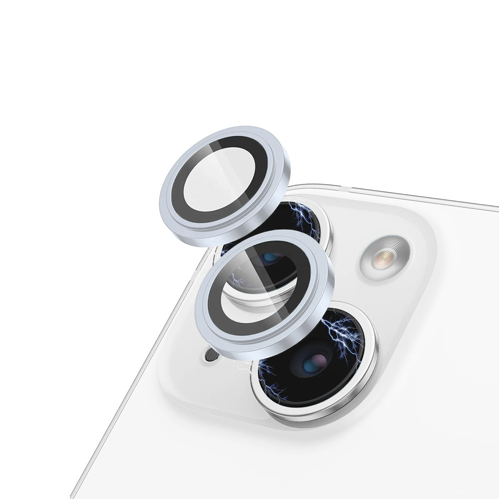 Lito S+ Camera Glass Protector sklo na kameru iPhone 15 / iPhone 15 Plus – modré KF2315053
