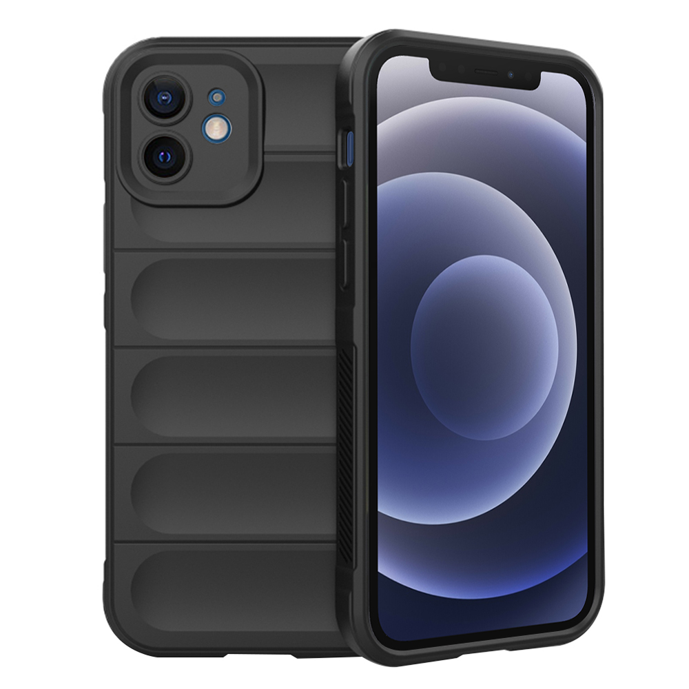 Techsuit Magic Shield kryt na iPhone 12 – čierny KF2322743