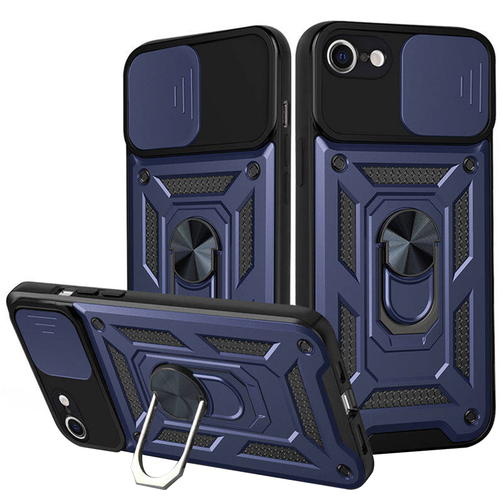 Techsuit CamShield Series kryt na iPhone 6 Plus / iPhone 6s Plus – modrý KF2325304