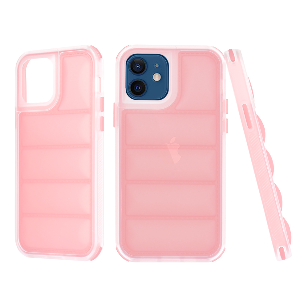 Techsuit Wave Shield kryt na iPhone 12 / iPhone 12 Pro – ružový KF2325708