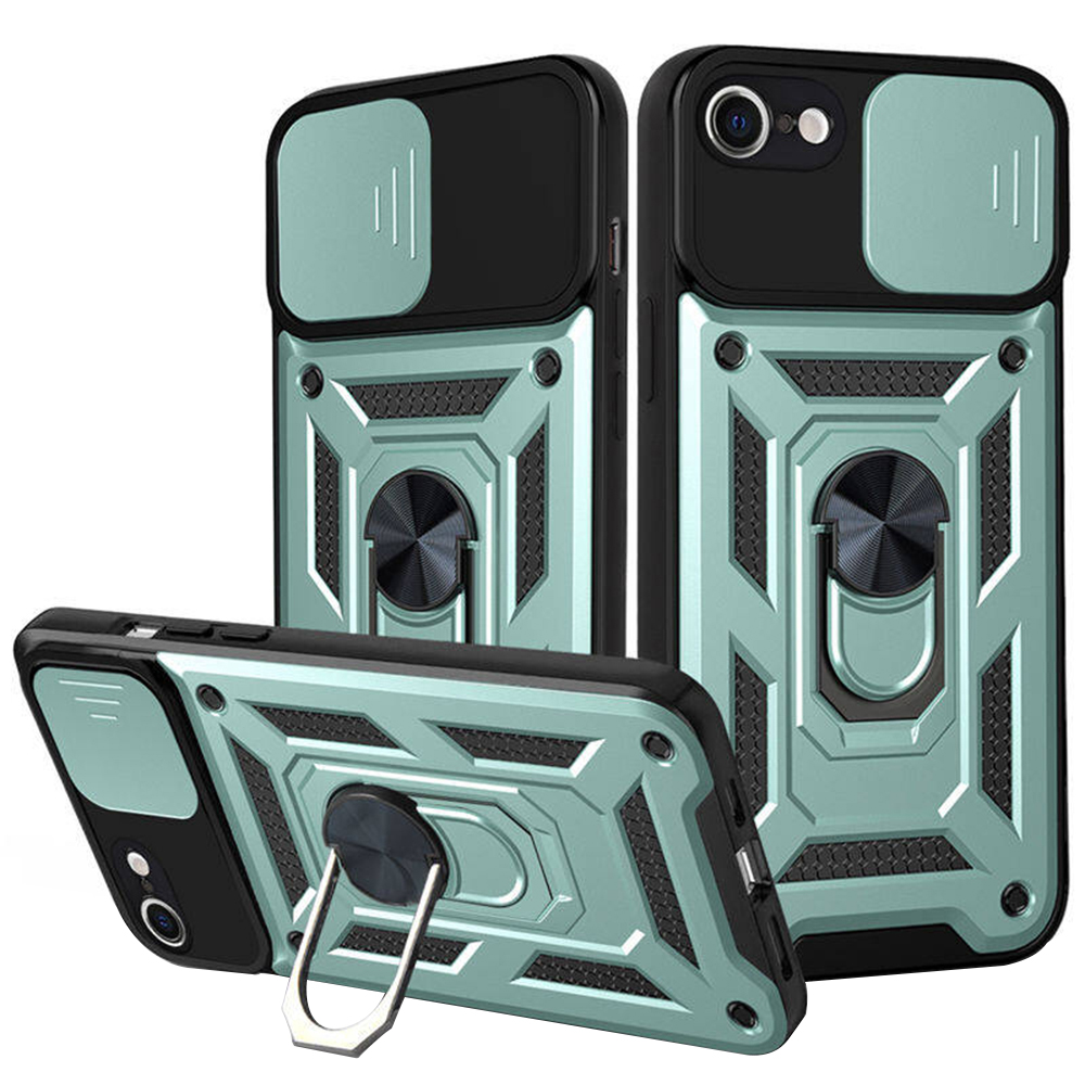 Techsuit CamShield Series kryt na iPhone 6 Plus / iPhone 6s Plus – zelený KF2327418