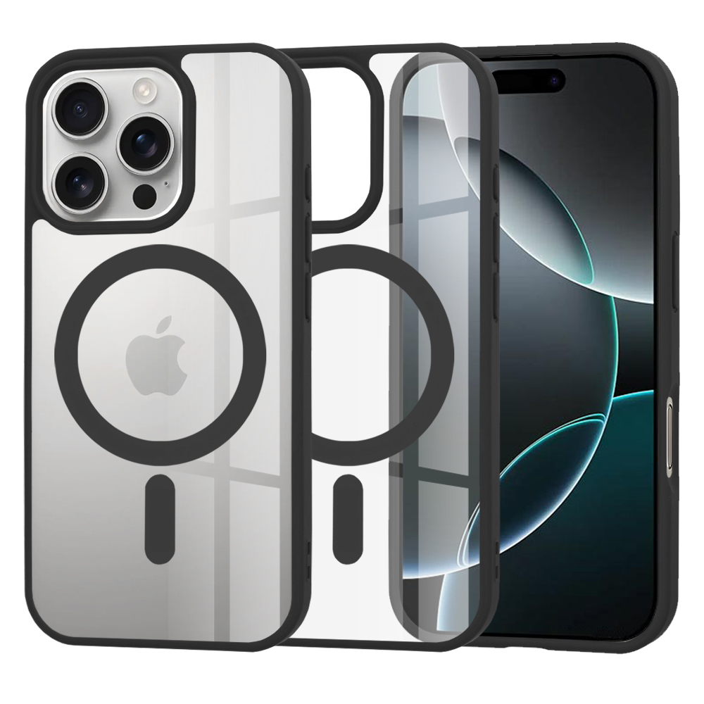 Techsuit MagSafe Pro kryt na iPhone 16 Pro – čierny KF2330764