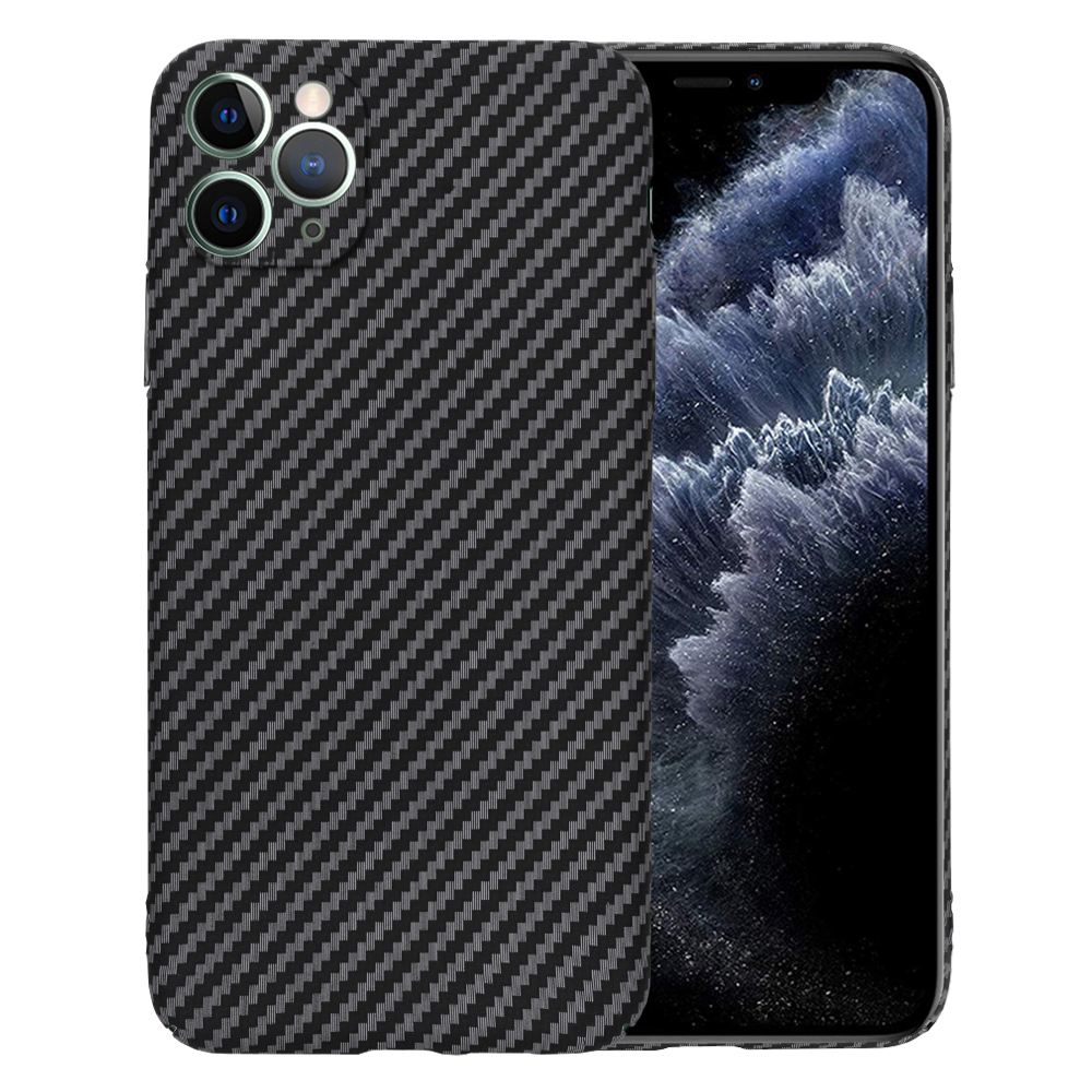 Techsuit Carbonite FiberShell kryt na iPhone 11 Pro Max – čierny KF2331413