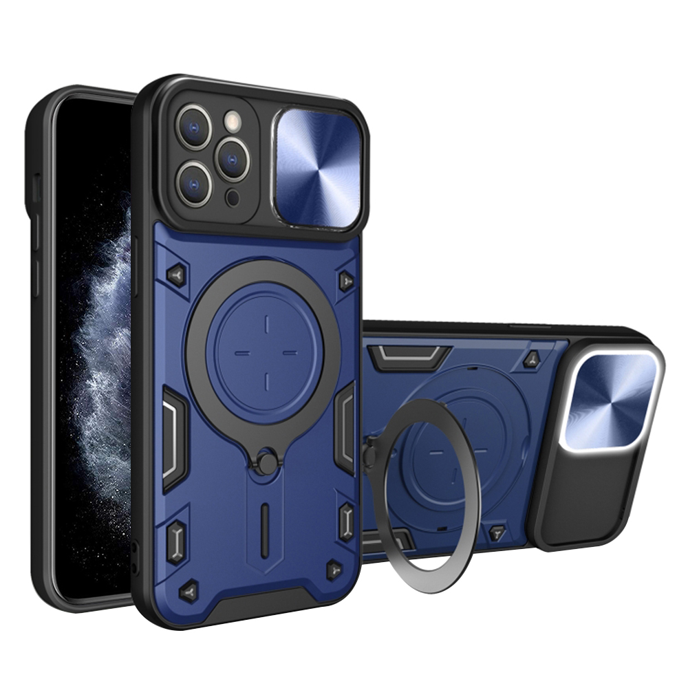 Techsuit CamGuard Pro kryt na iPhone 11 Pro – modrý KF2331516