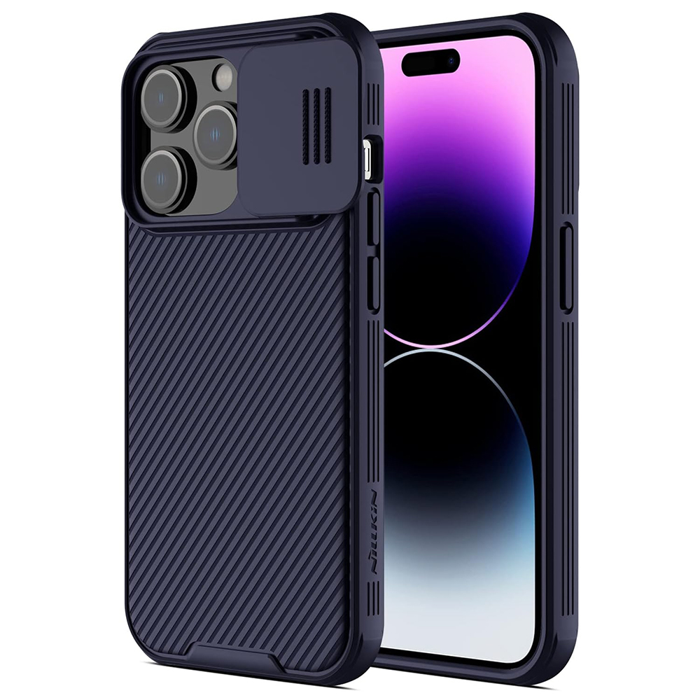 Nillkin CamShield Pro kryt na iPhone 16 Pro Max – tmavo fialový KF2334021