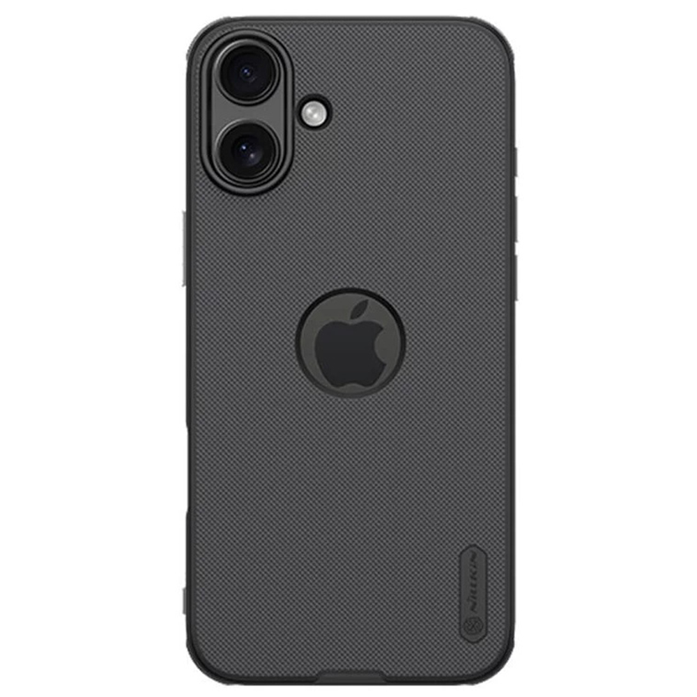 Nillkin Super Frosted Shield Pro (Logo Cutout) kryt na iPhone 16 – čierny KF2334059
