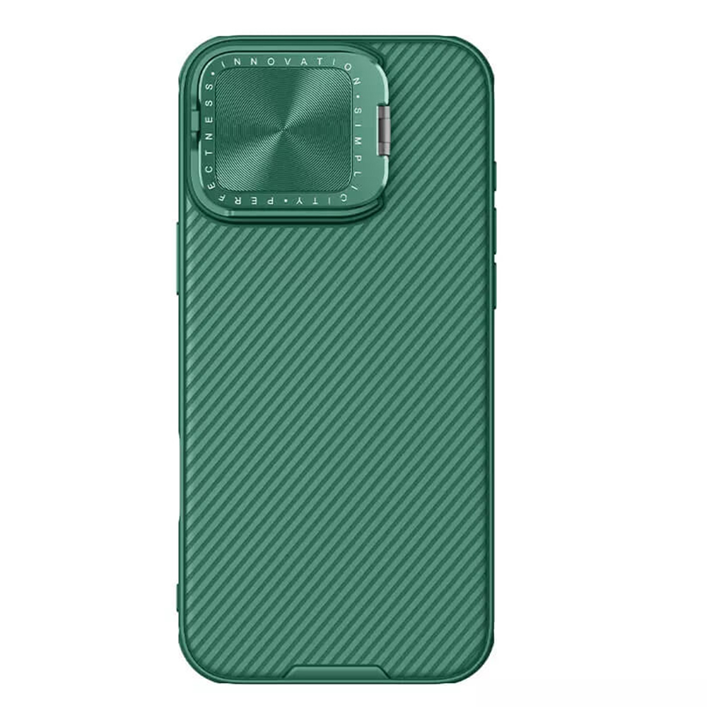 Nillkin CamShield Prop kryt na iPhone 16 Pro – zelený KF2334099