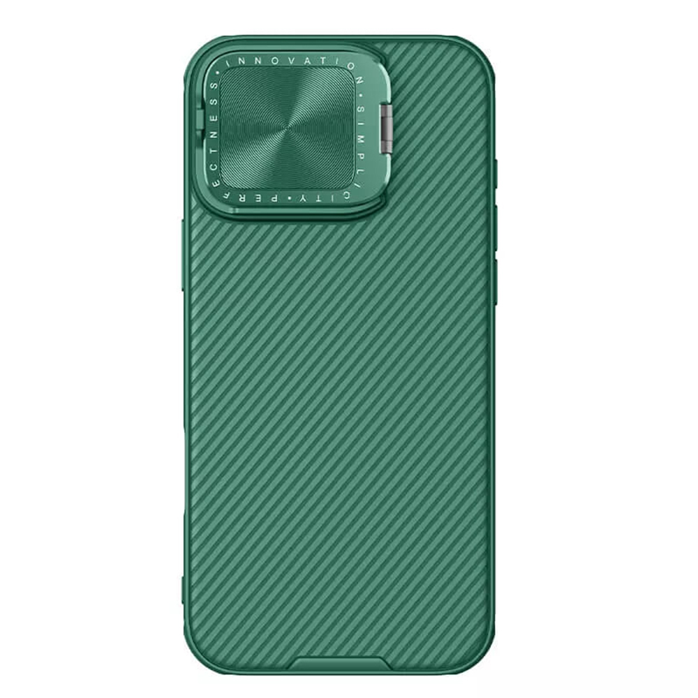 Nillkin CamShield Prop Magnetic kryt na iPhone 16 Pro Max – zelený KF2334108