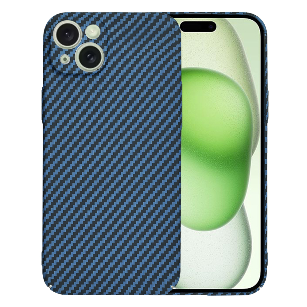 Techsuit Carbonite FiberShell kryt na iPhone 15 Plus – tyrkysový KF2334606