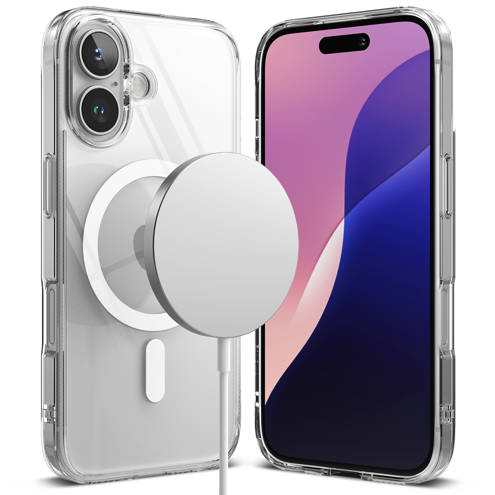 Ringke Fusion MagSafe kryt na iPhone 16 – číry KF2335782