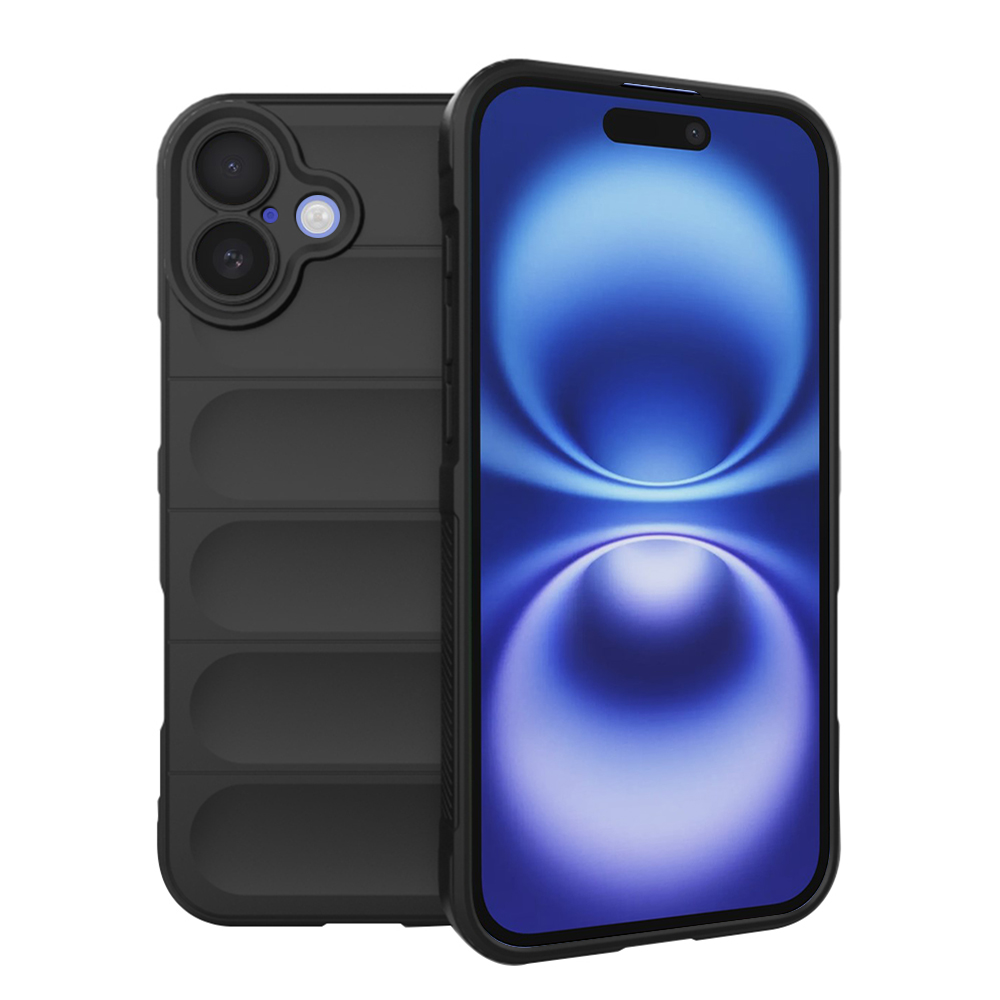 Techsuit Magic Shield kryt na iPhone 16 – čierny KF2338258