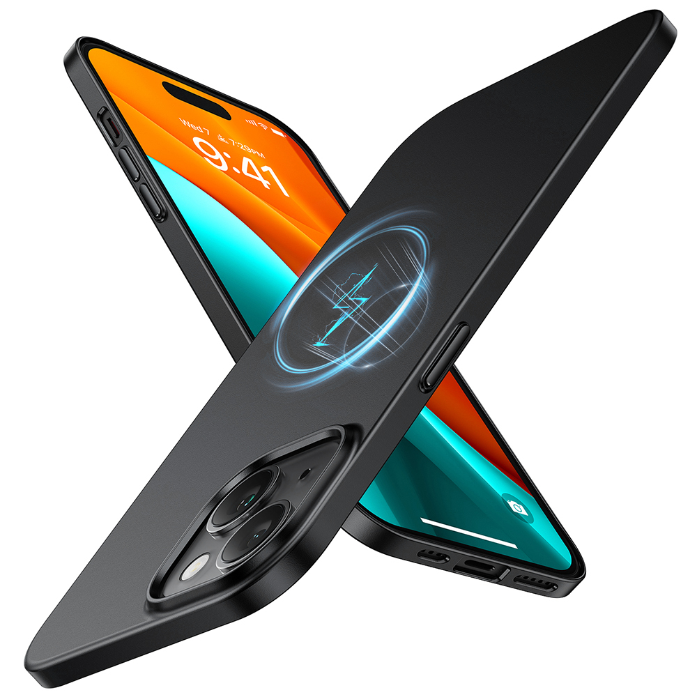 Torras OriginFit-Mag Series kryt na iPhone 15 – čierny KF2344199