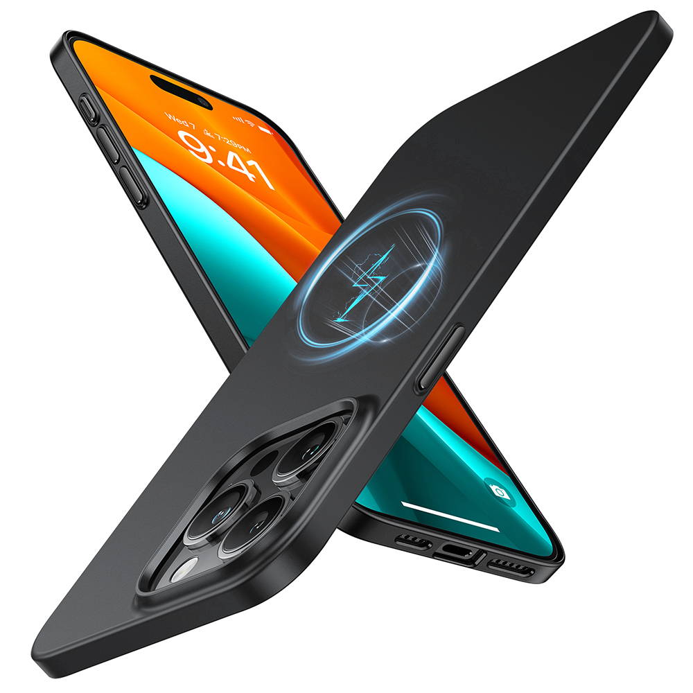 Torras OriginFit-Mag Series kryt na iPhone 15 Pro – čierny KF2344201