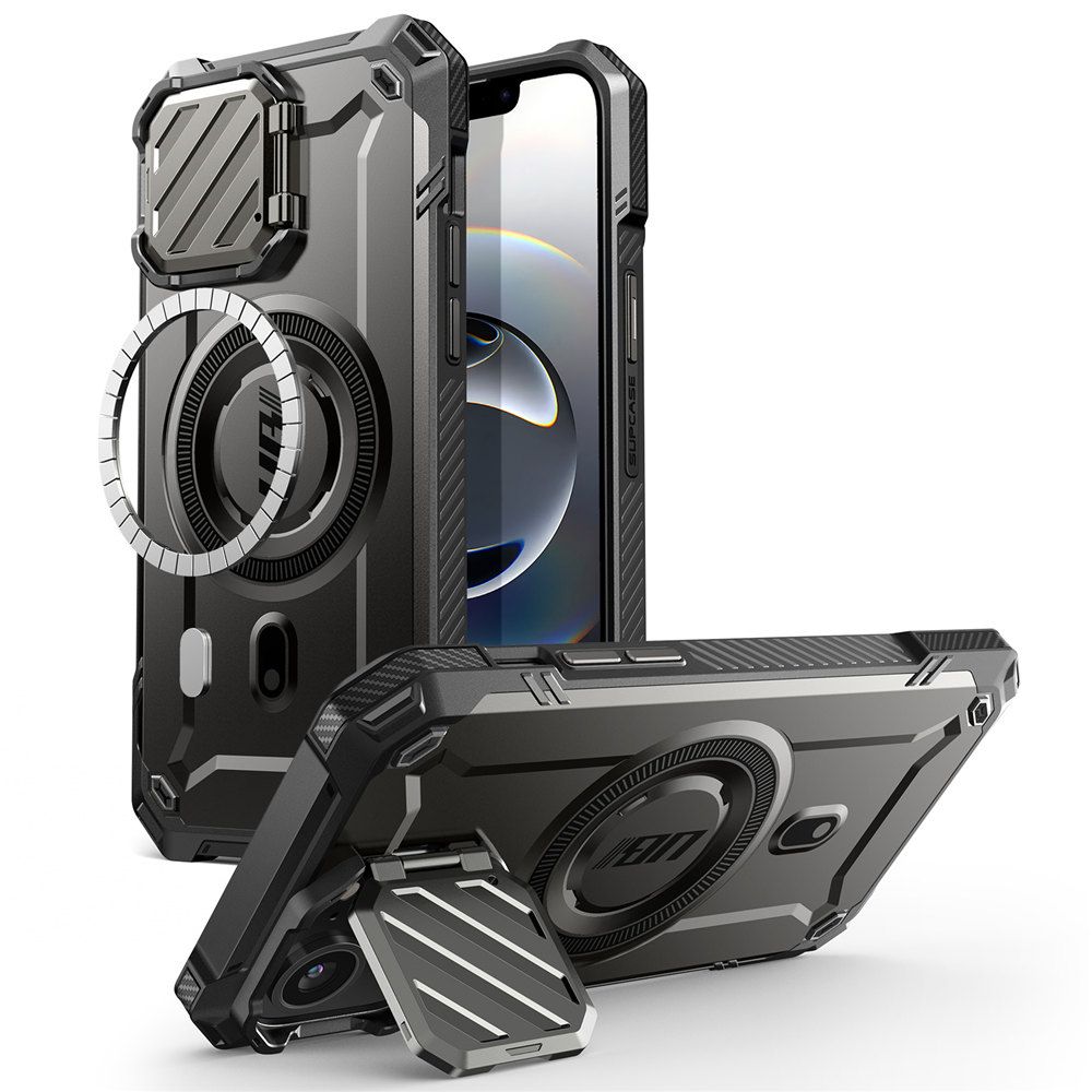 Supcase Unicorn Beetle XT MagSafe kryt na iPhone 16e – čierny KF2346355