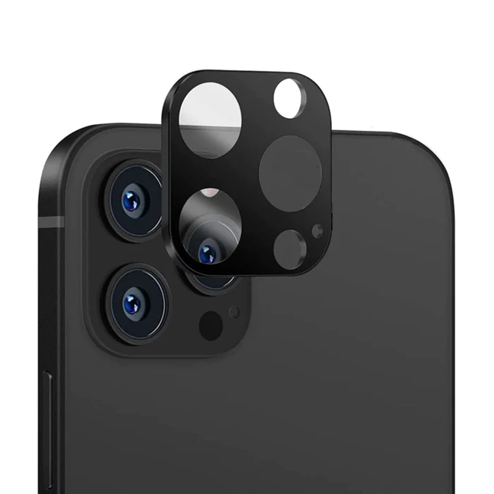 Techsuit Full Camera Glass ochranné sklo na iPhone 14 Pro / iPhone 14 Pro Max – čierne KF2310623