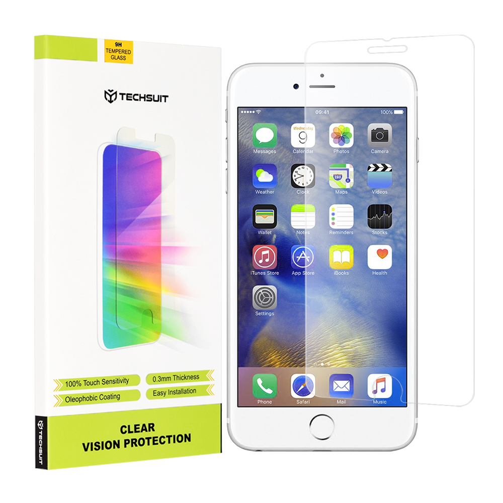 Techsuit Clear Vision Glass ochranné sklo na iPhone 6 Plus / iPhone 6s Plus – priehľadné KF2311869