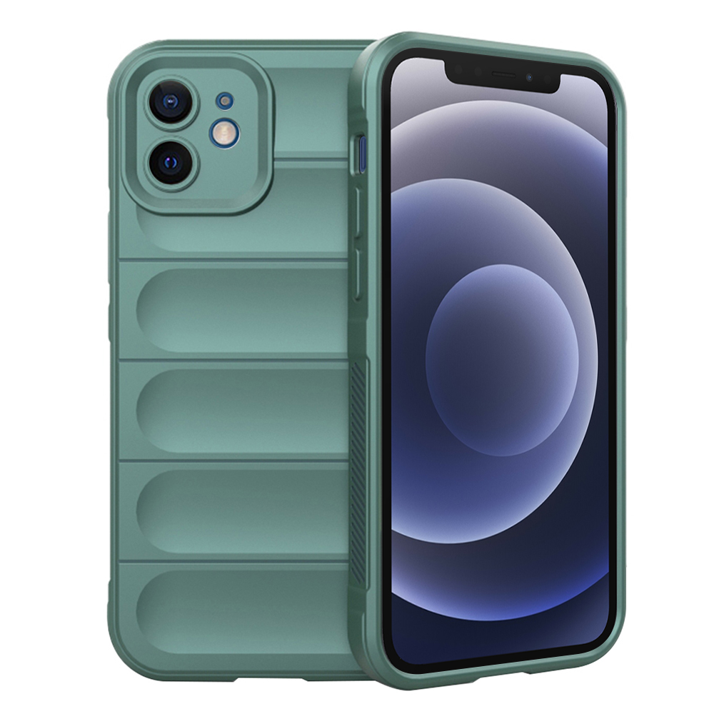 Techsuit Magic Shield kryt na iPhone 12 – zelený KF2322744