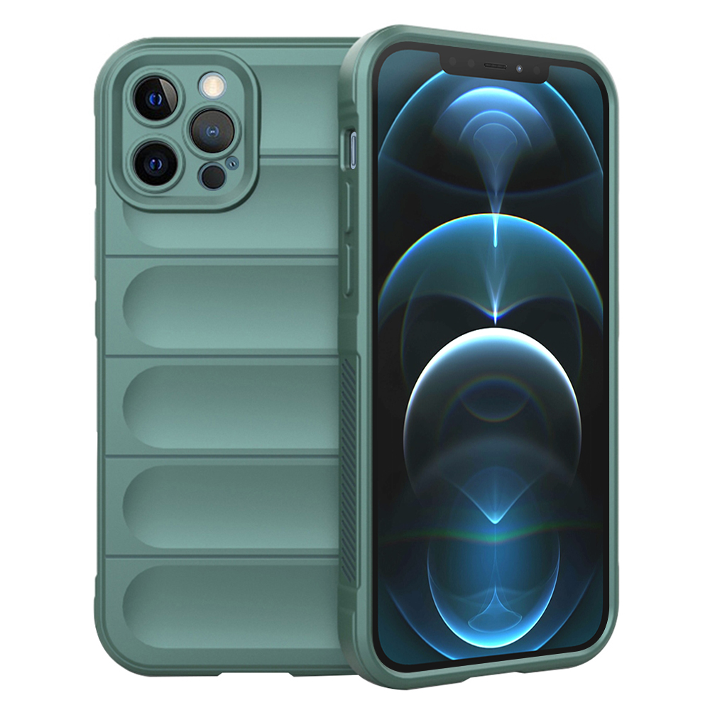 Techsuit Magic Shield kryt na iPhone 12 Pro Max – zelený KF2322750