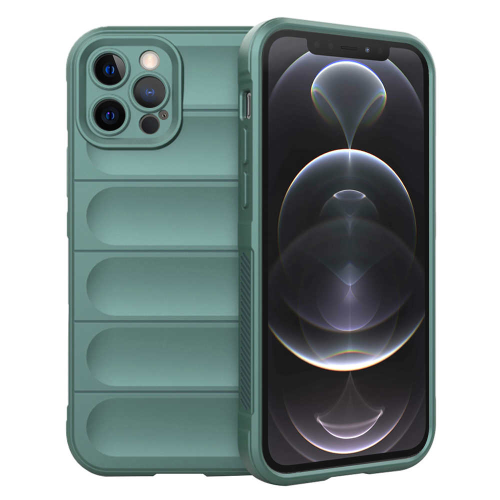 Techsuit Magic Shield kryt na iPhone 12 Pro – zelený KF2322756