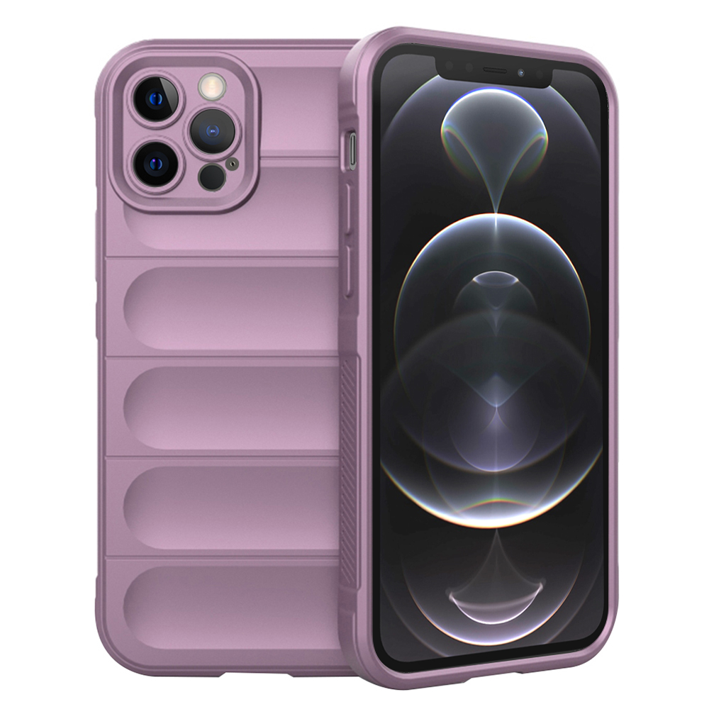 Techsuit Magic Shield kryt na iPhone 12 Pro – fialový KF2322760