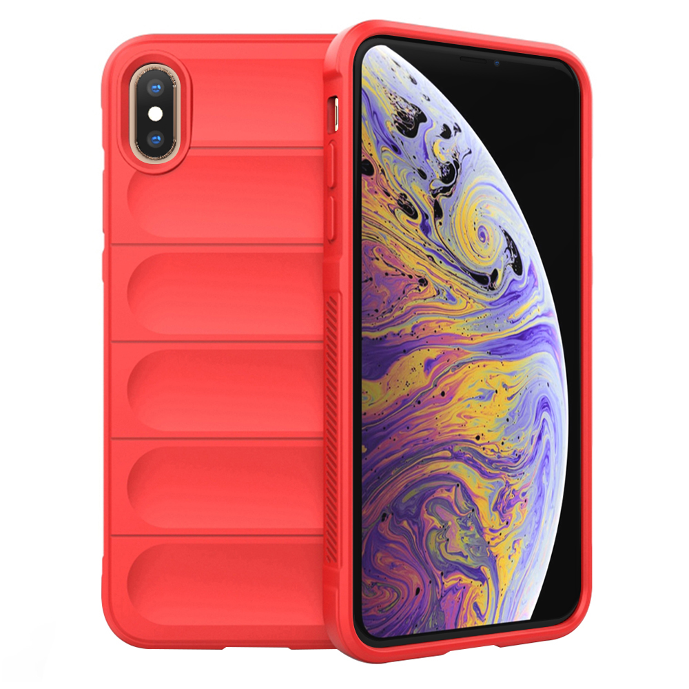 Techsuit Magic Shield kryt na iPhone XS Max – červený KF2322787