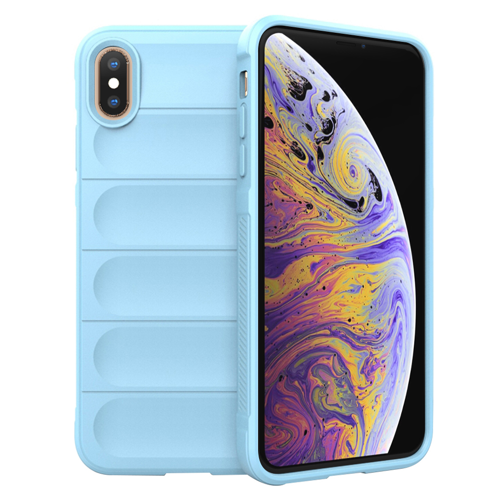 Techsuit Magic Shield kryt na iPhone XS Max – modrý KF2322788