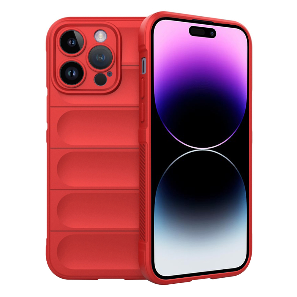Techsuit Magic Shield kryt na iPhone 14 Pro Max – červený KF2322835