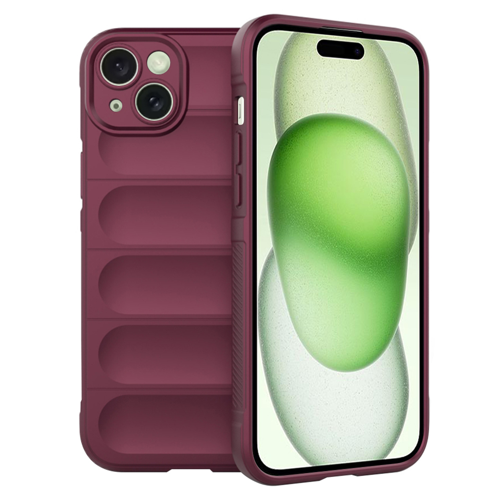Techsuit Magic Shield kryt na iPhone 15 Plus – bordový KF2322981