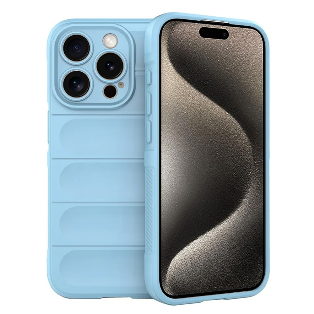 Techsuit Magic Shield kryt na iPhone 15 Pro Max – modrý KF2322986