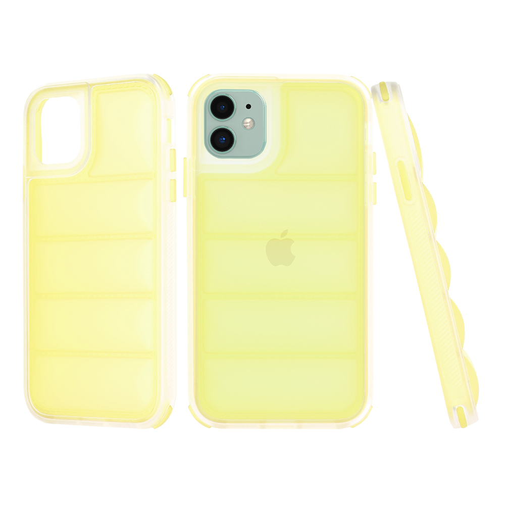 Techsuit Wave Shield kryt na iPhone 11 – žltý KF2325697