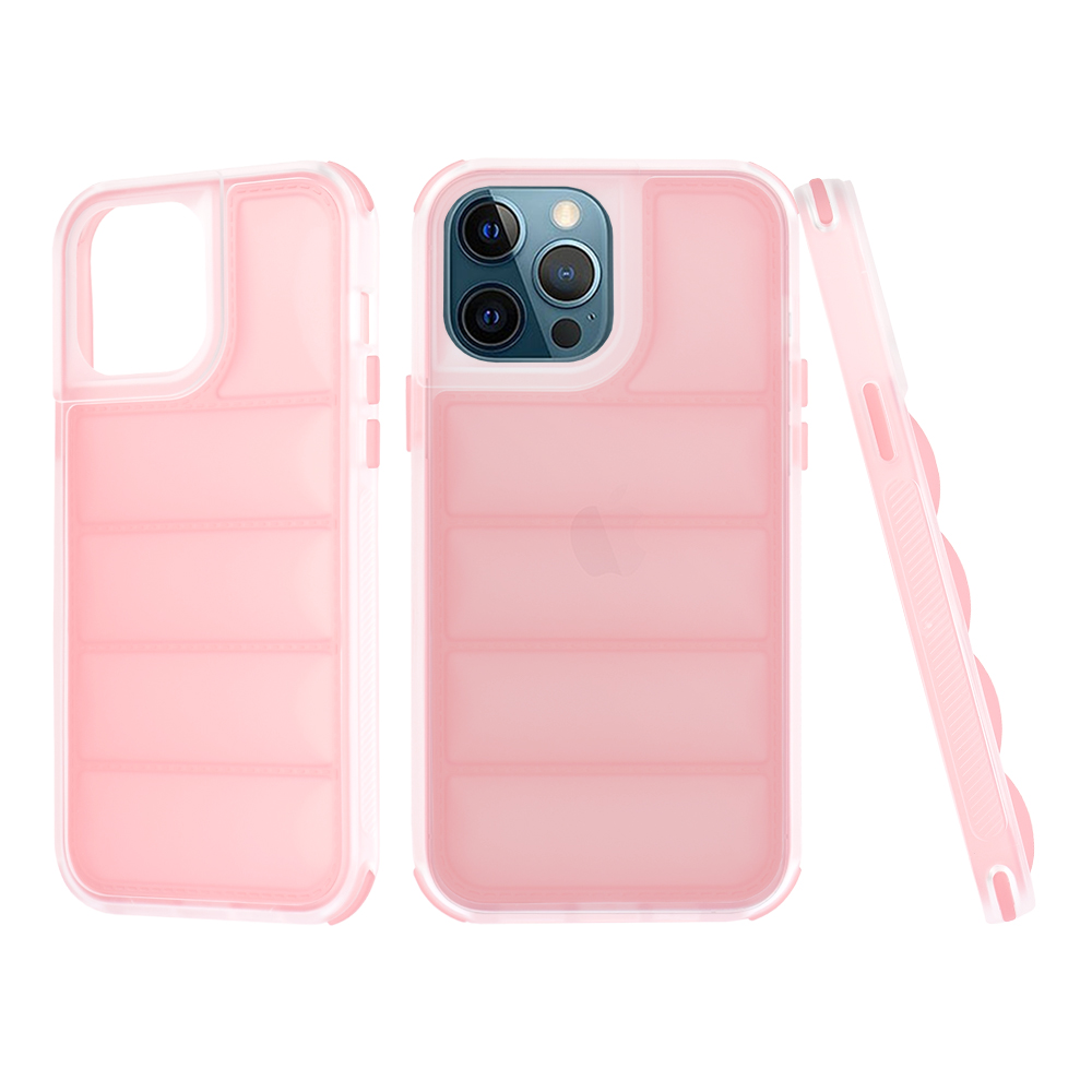 Techsuit Wave Shield kryt na iPhone 12 Pro Max – ružový KF2325701