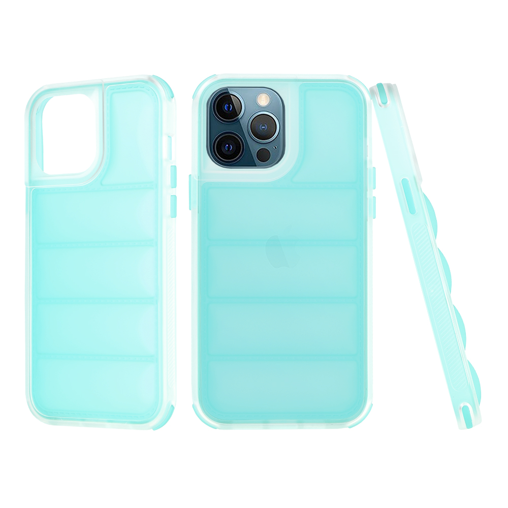 Techsuit Wave Shield kryt na iPhone 12 Pro Max – tyrkysový KF2325706