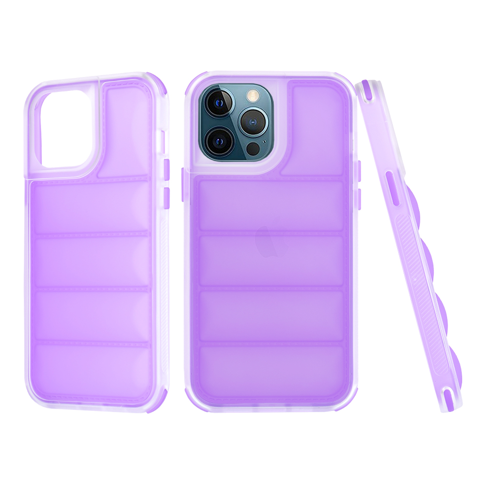 Techsuit Wave Shield kryt na iPhone 12 Pro Max – fialový KF2325705