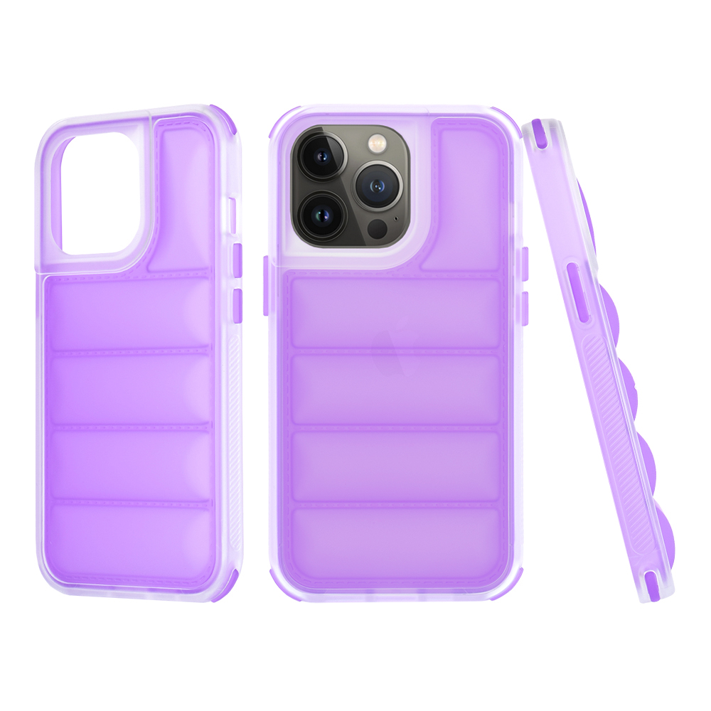 Techsuit Wave Shield kryt na iPhone 13 Pro – fialový KF2325721