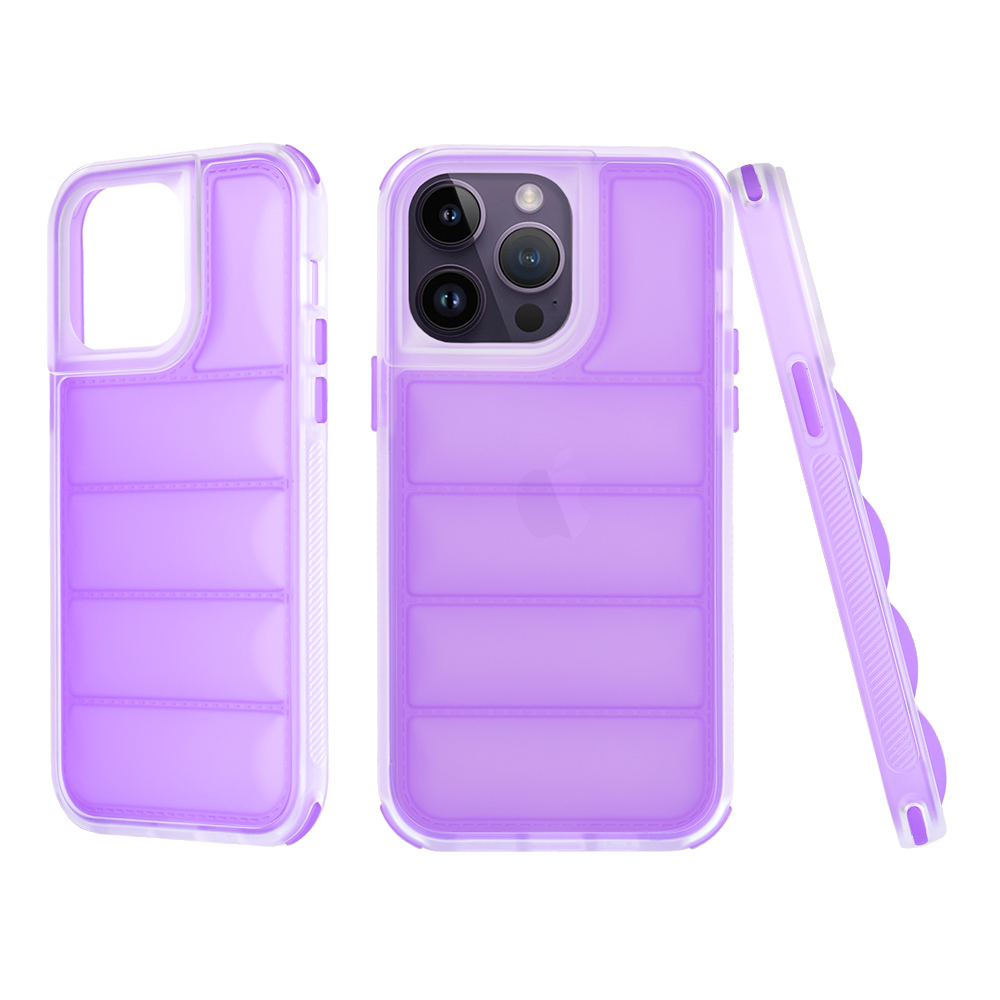 Techsuit Wave Shield kryt na iPhone 14 Pro Max – fialový KF2325740
