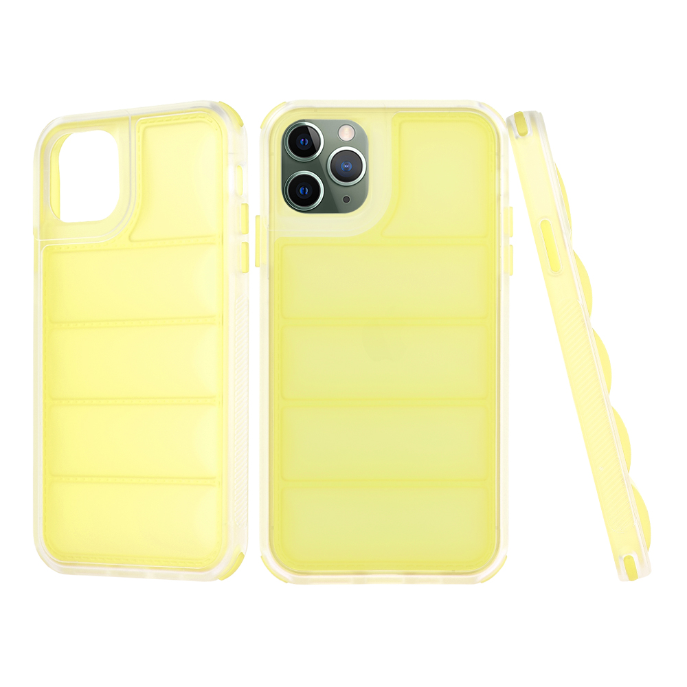 Techsuit Wave Shield kryt na iPhone 11 Pro Max – žltý KF2325752
