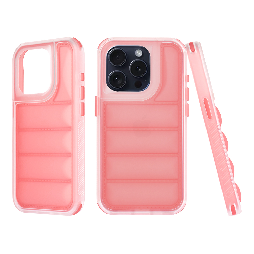 Techsuit Wave Shield kryt na iPhone 15 Pro – červený KF2325764