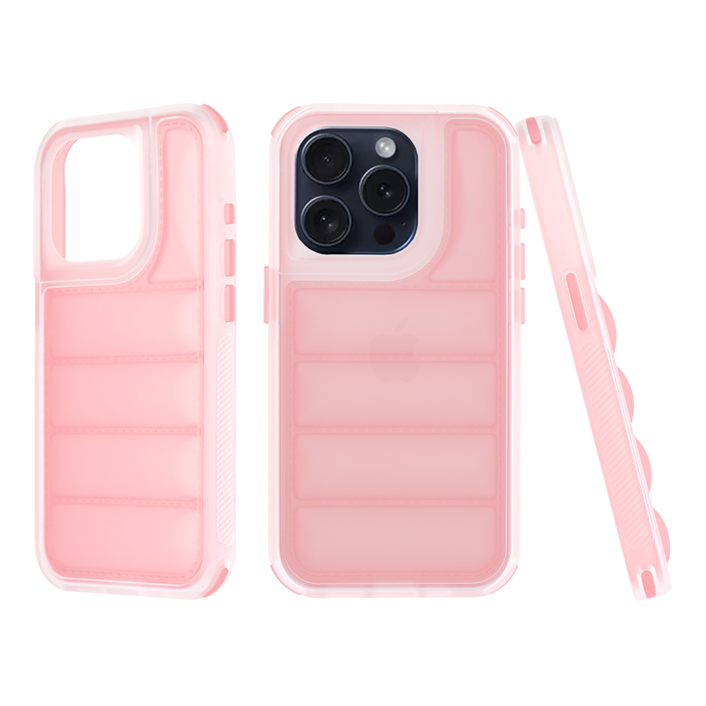 Techsuit Wave Shield kryt na iPhone 15 Pro – ružový KF2325762