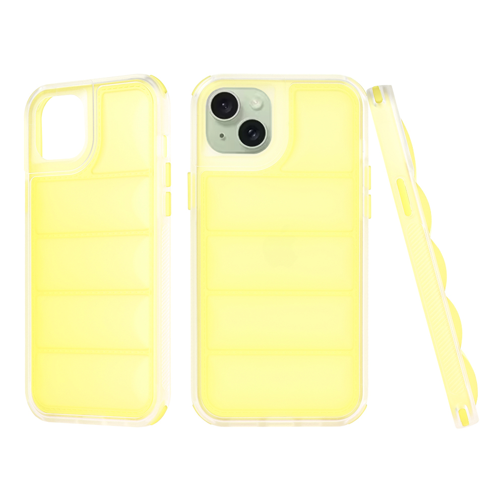 Techsuit Wave Shield kryt na iPhone 15 Plus – žltý KF2325771