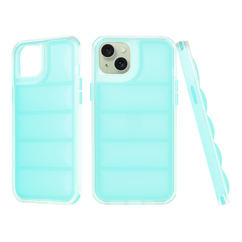Techsuit Wave Shield kryt na iPhone 15 Plus – tyrkysový KF2325773
