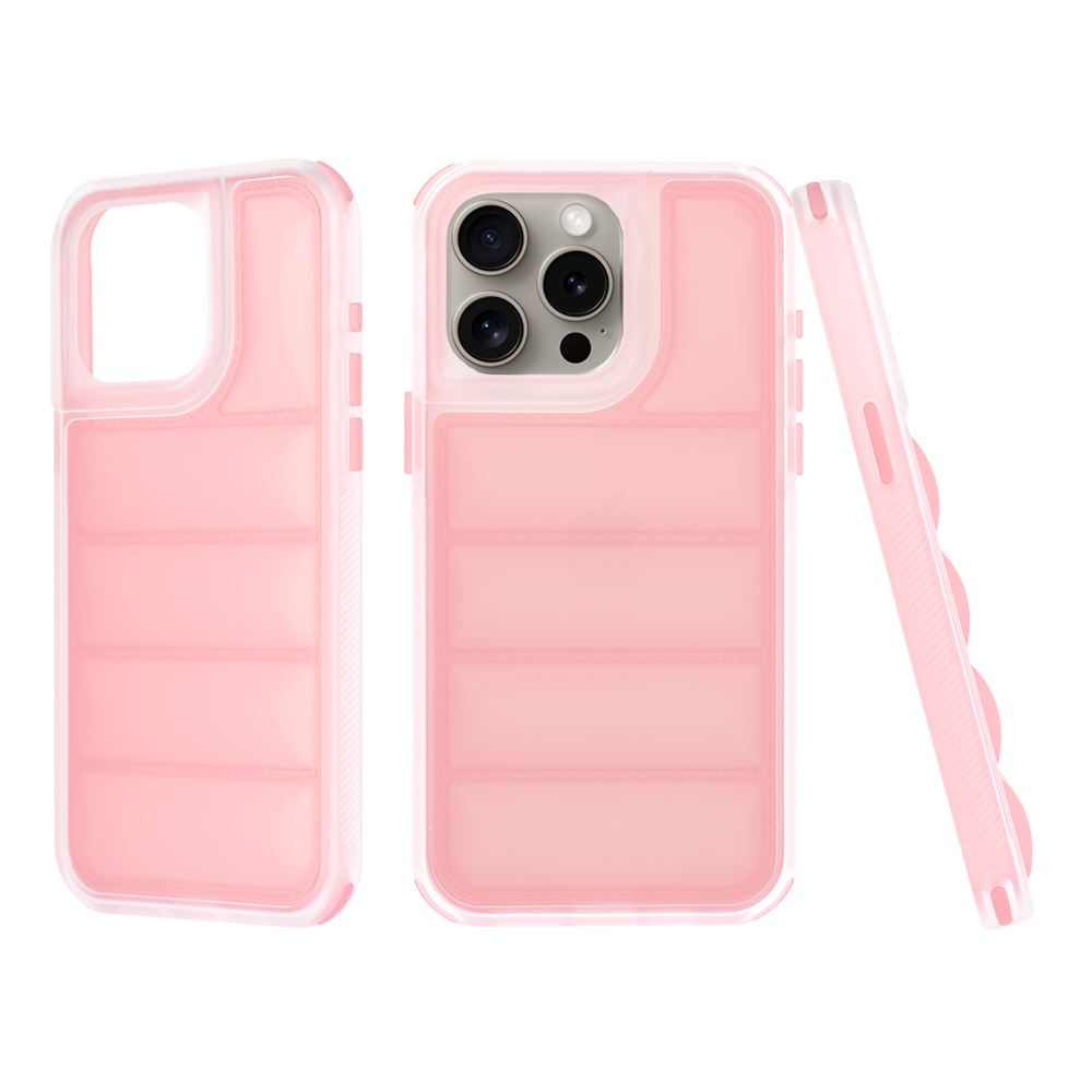 Techsuit Wave Shield kryt na iPhone 15 Pro Max – ružový KF2325774