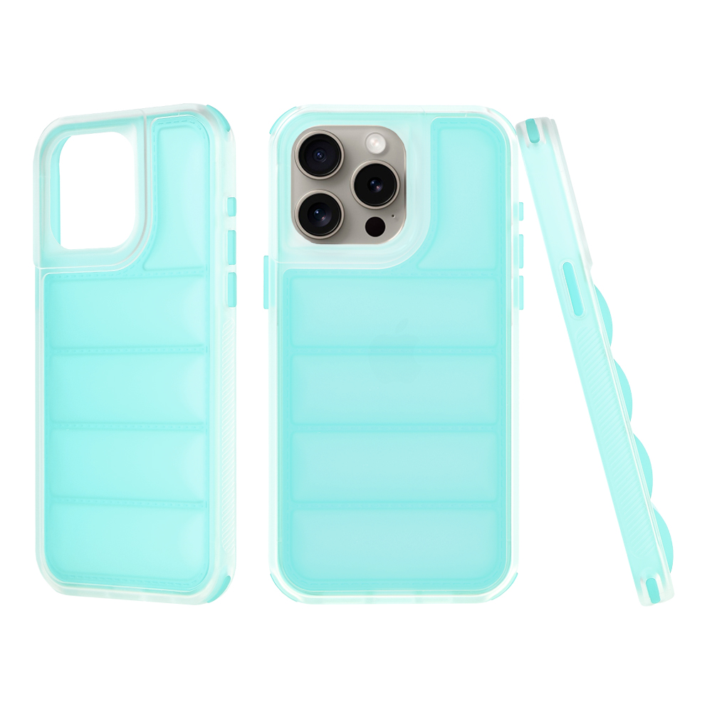 Techsuit Wave Shield kryt na iPhone 15 Pro Max – tyrkysový KF2325779