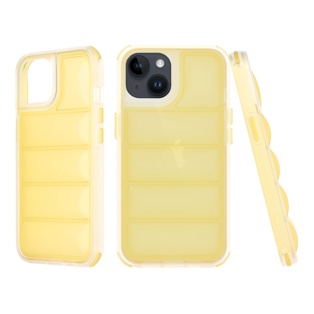 Techsuit Wave Shield kryt na iPhone 14 – žltý KF2326663