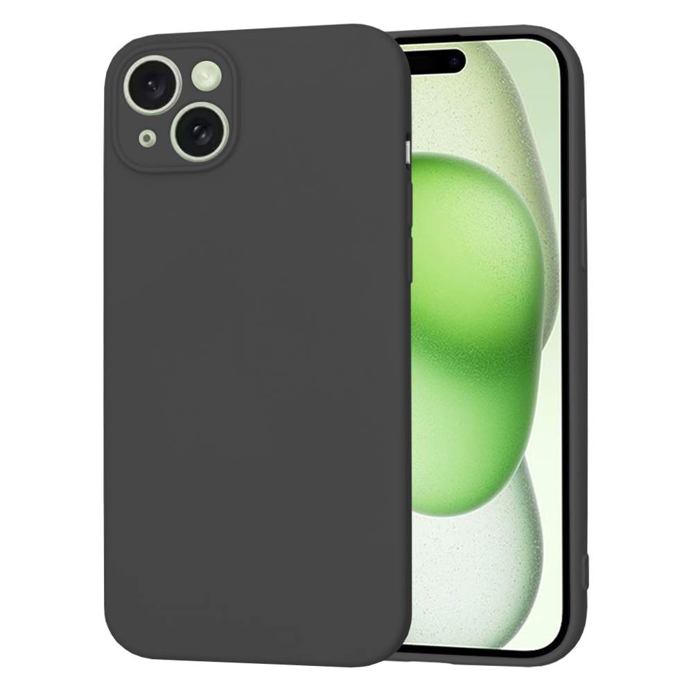 Techsuit SoftFlex kryt na iPhone 15 Plus – čierny KF2329425